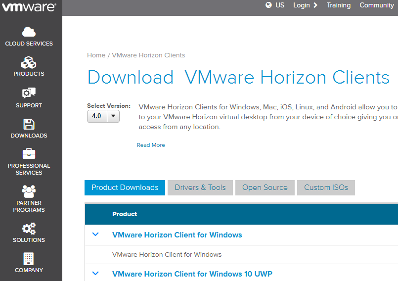 vmware horizon client download 64 bit