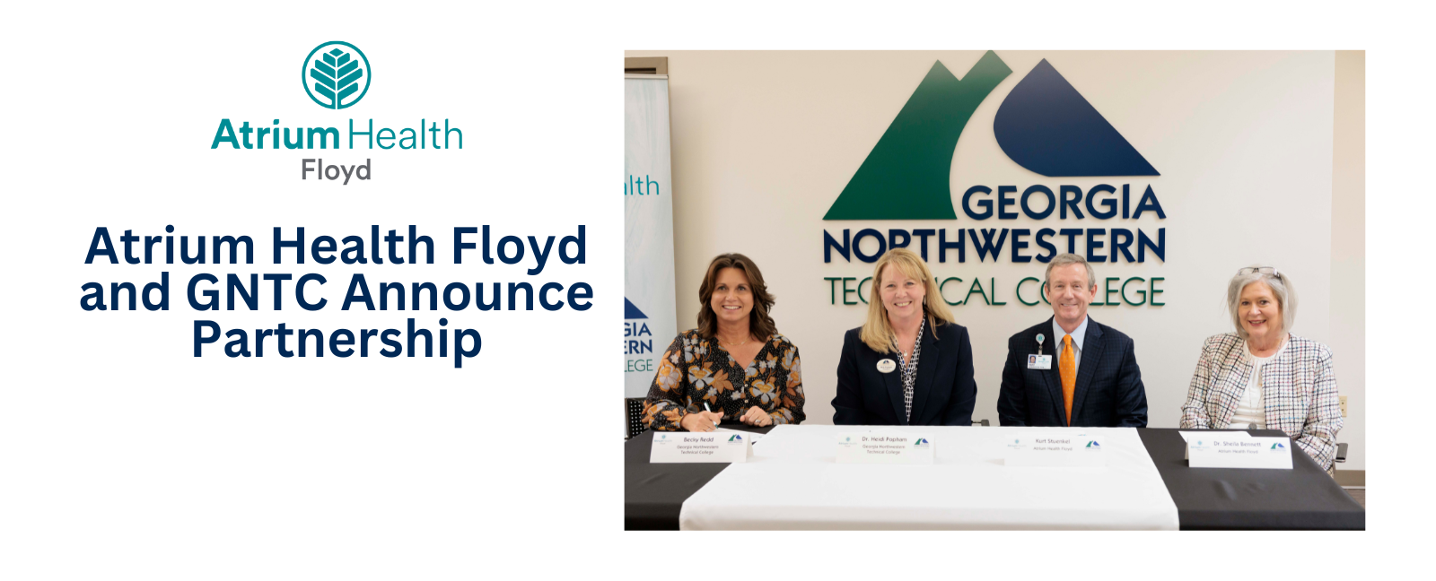 Atrium Health Floyd and GNTC announce partnership