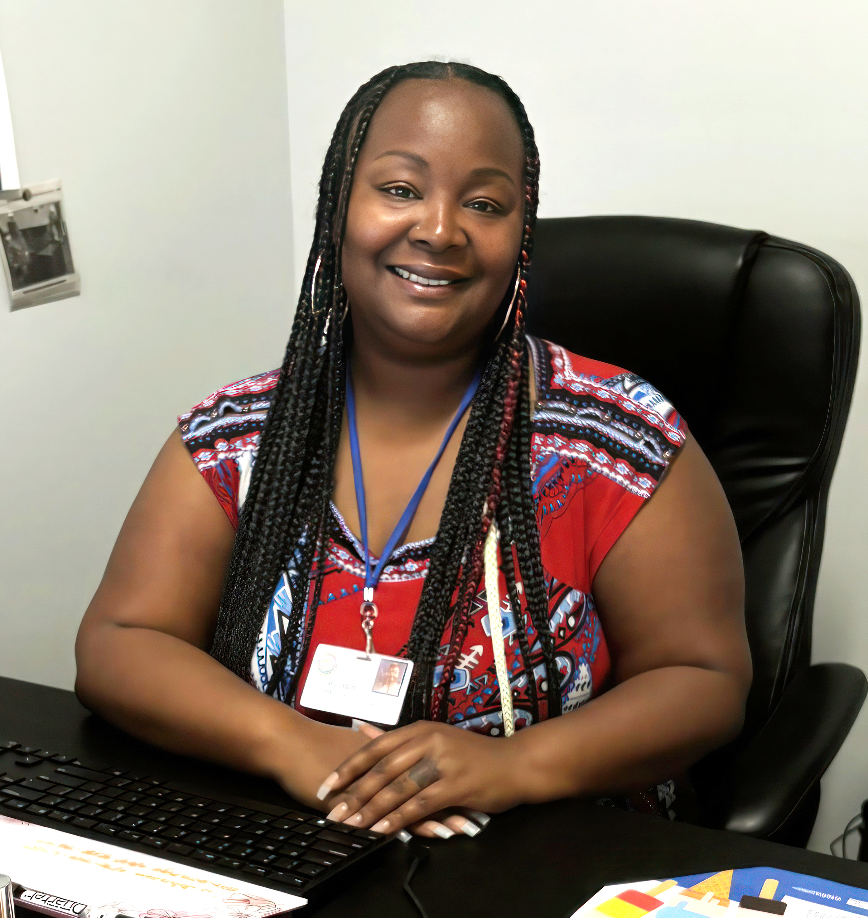 GNTC graduate TeCorian Rowland is the senior elections technician for the Floyd County Board of Elections and Registration.